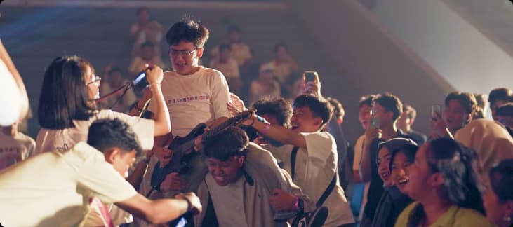 Foto bersama peserta dan panitia Malam Apresiasi FMIPA